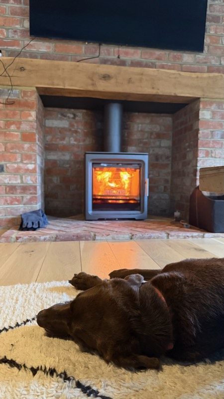 Wood burning or multi-fuel stove installed by Wakefords