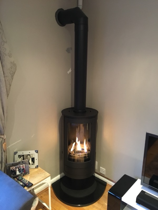 Wood burning or multi-fuel stove installed by Wakefords