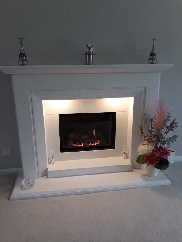Gas or electric fire installed by Wakefords