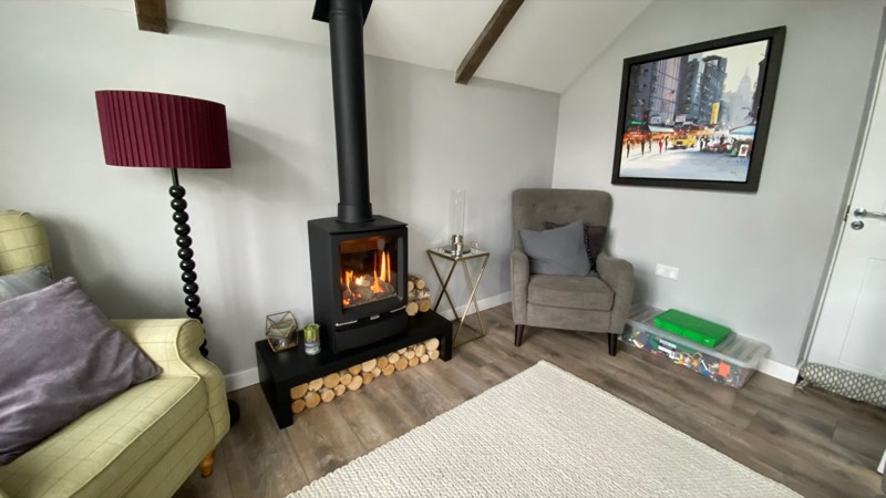 Wood burning or multi-fuel stove installed by Wakefords