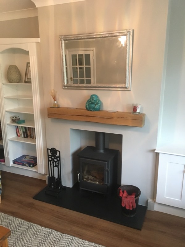 Wood burning or multi-fuel stove installed by Wakefords