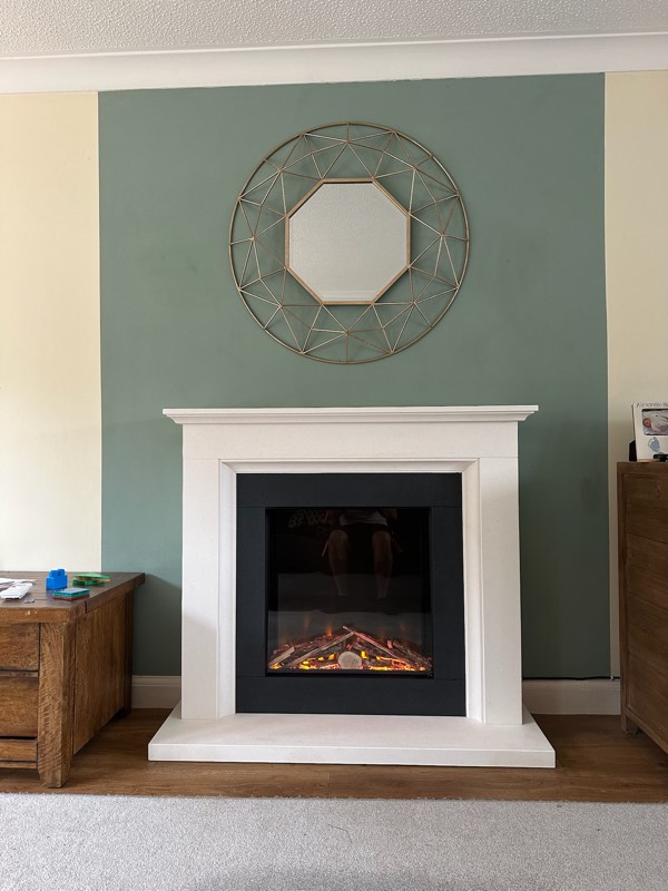 Gas or electric fire installed by Wakefords