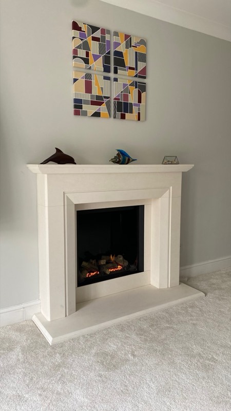 Gas or electric fire installed by Wakefords