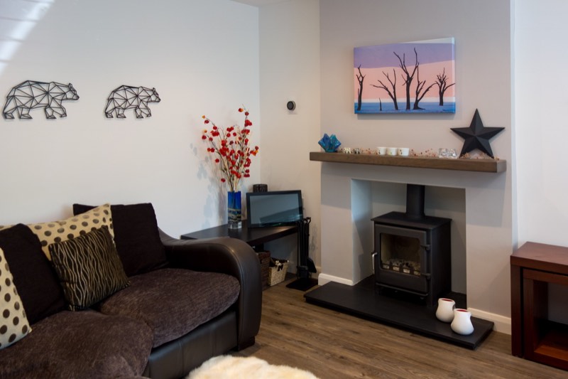 Wood burning or multi-fuel stove installed by Wakefords