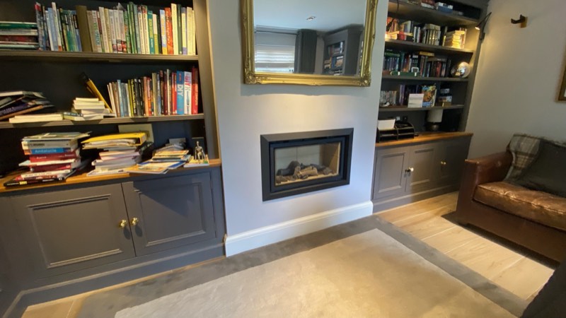 Gas or electric fire installed by Wakefords