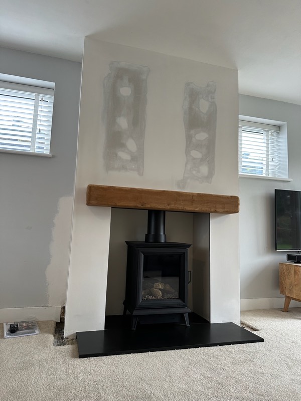 Wood burning or multi-fuel stove installed by Wakefords